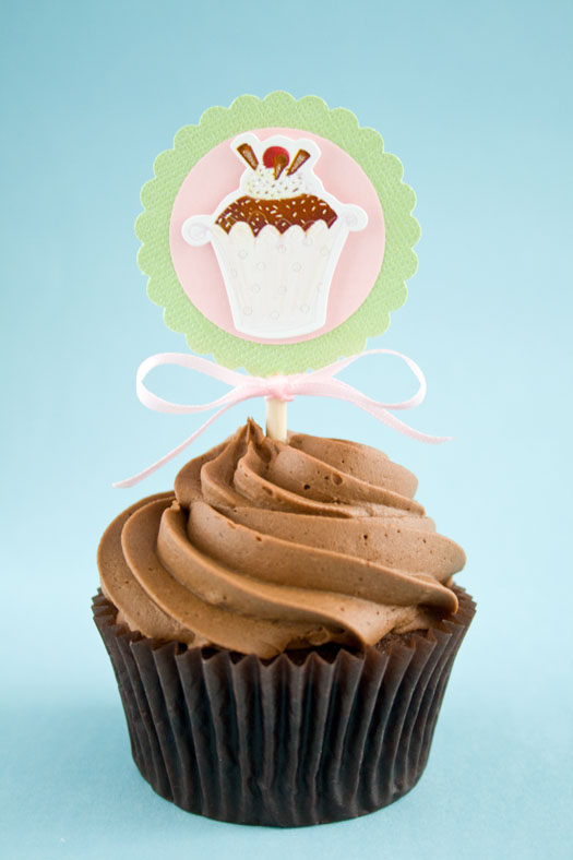 Topper em Cupcake