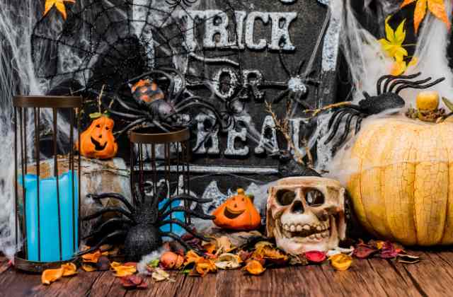 decoração de halloween