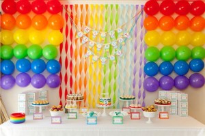 festa infantil parede de balões