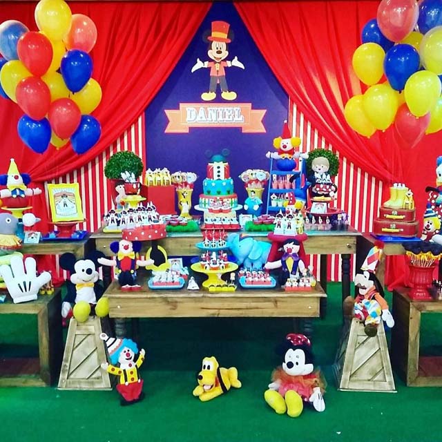 Decoração Circo do Mickey