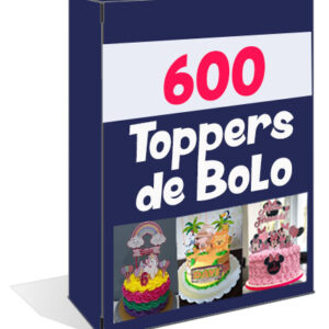 600 toppers de bolo