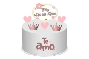 topos de bolo de dia das Mães