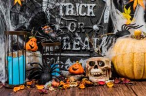 decoração de halloween